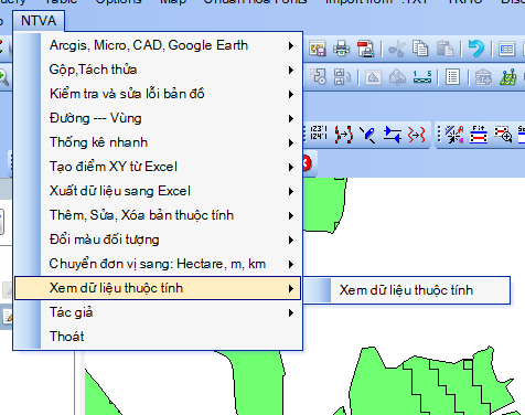 Tools NTVA xử lý dữ liệu nhanh trên Mapinfo 911