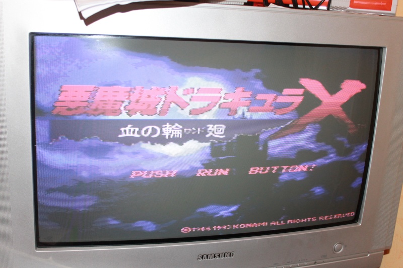 [estim] pc engine duo R complète + 4 jeux dont castlevania  Img_2512