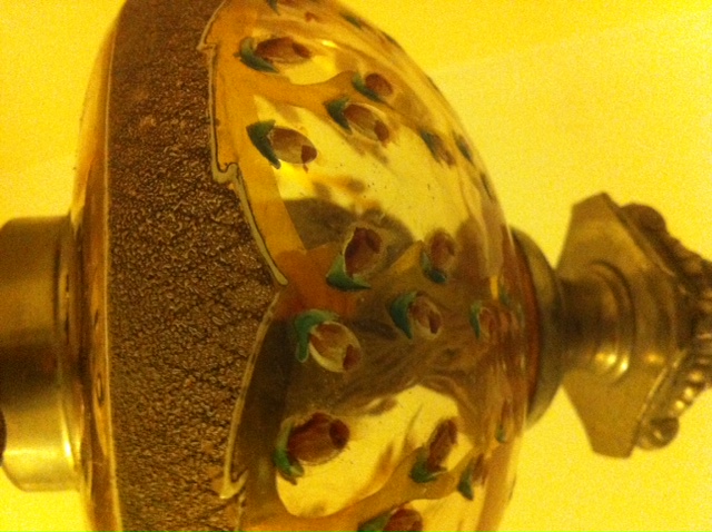 lampe à pétrole ancienne avec abat jour Photo_13