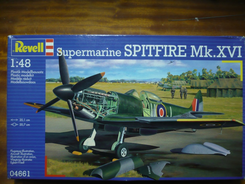 Spitfire MK XVI revell au 48e du Flt Raymond Baxter 602 squadron P1060334