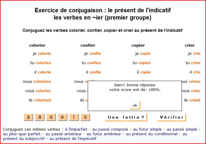 pr�sent - Le présent de l'indicatif (quiz au bas page 1) - Page 6 Quiz_610