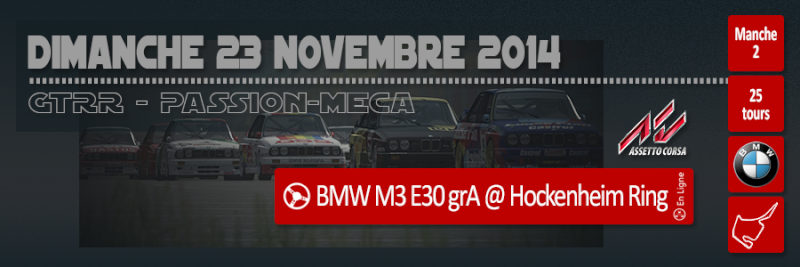 [AC OPEN] : Championship 2b BMW M3 E30 @ Hockenheim 23/11 14159910