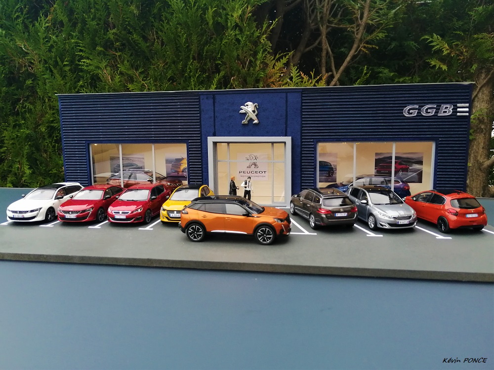 Maquette n°059 : La Concession GGB Peugeot 059-2015