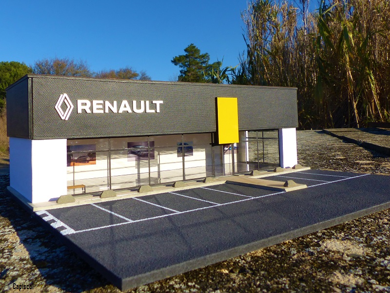 Maquette n°087 : La Concession Renault logo 2022 087-2019