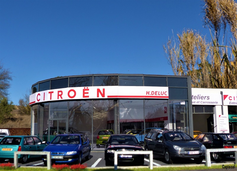 Maquette n°089 : La Concession Citroën 2004 089-2043