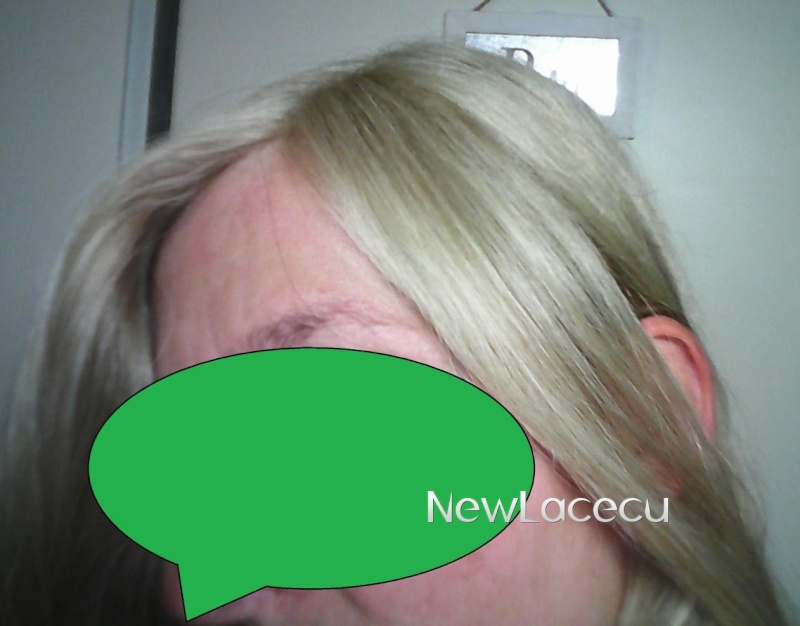 Protesis capilar en french lace cabellos rubios Nuovo410