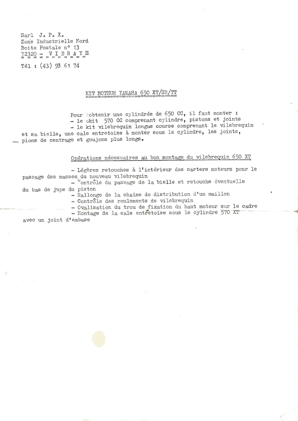 PREPA-Kits-Longue Course (3) : Lesquels adapter, cotes, références, modifications ? - Page 7 Kit_xt11