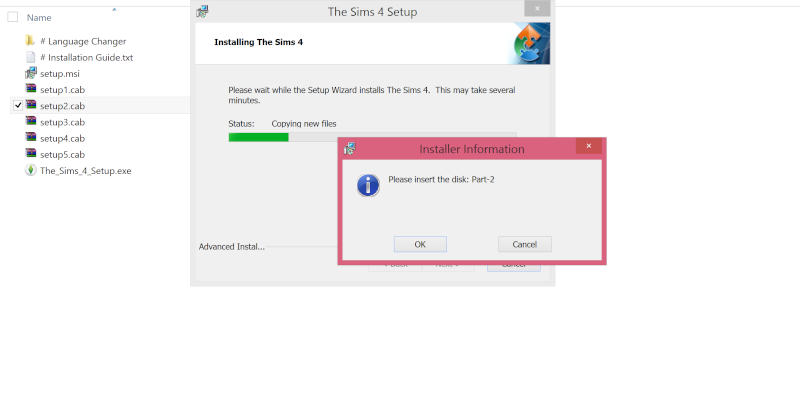 The Sims 4 installation: asking for disk: part 2 ??? [SOLVED] Sims4i11