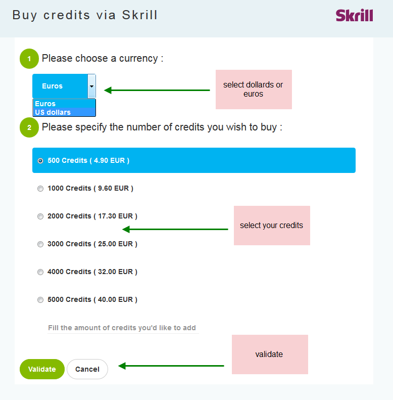 New payment method: Skrill 24-11-12