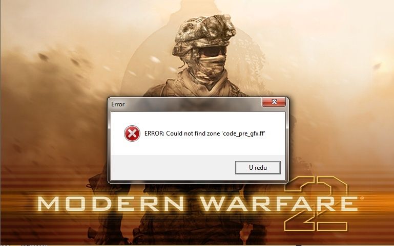 Could not load c. Загрузка игры. Ошибка запуска игры Call of Duty 2. Could not load image. Error loading image.