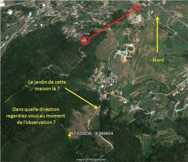 1995: le 23/08 à 15h00 - Un Ovni de grande taille -  Ovnis à Durraes  -  Duraes10