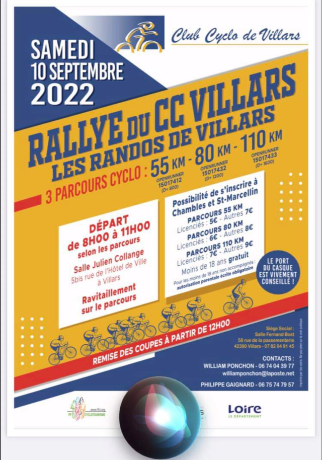 Rallye du CC Villars 10 septembre 20220912