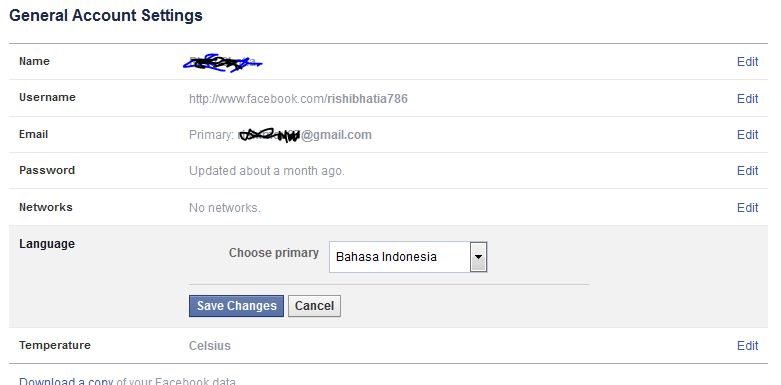 How To Make Facebook Single Name Profile Captur12