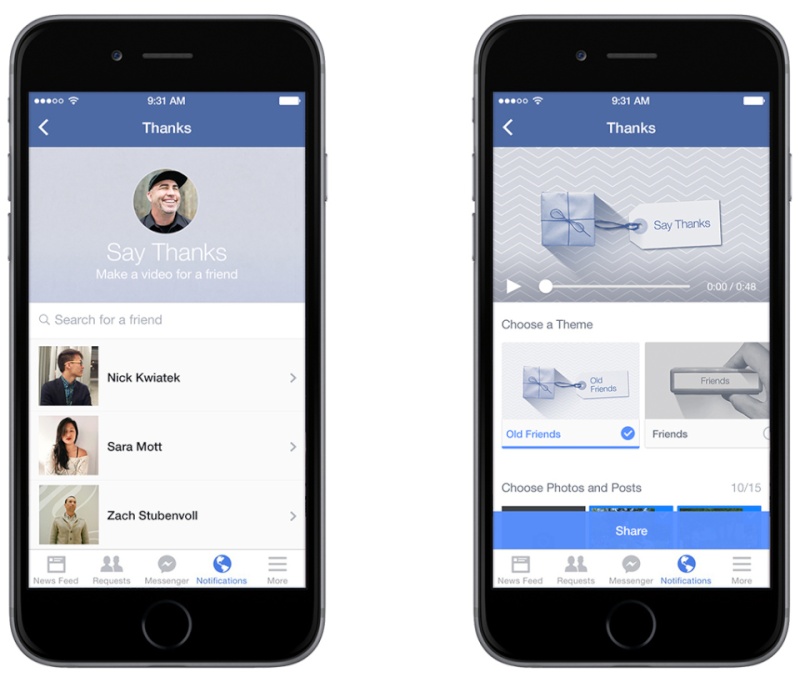 How To Send Videos Messages By “Say Thanks” To Your Friends, Family From Facebook Sy-tha10