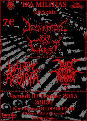 DECAPITATED CHRIST  - BRUTAL REBIRTH -  CULT OF THE HORNS Flyer_10