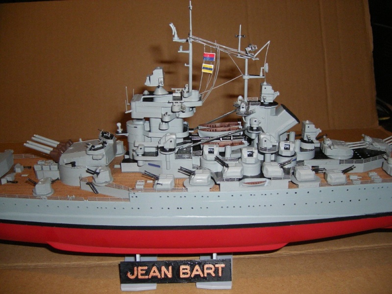 Cuirassé Jean Bart a 1/400 de Heller Imgp0733