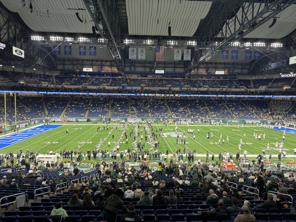 LIVE FROM FORD FIELD ON PEACOCK msu vs psu game thread  Img_1910