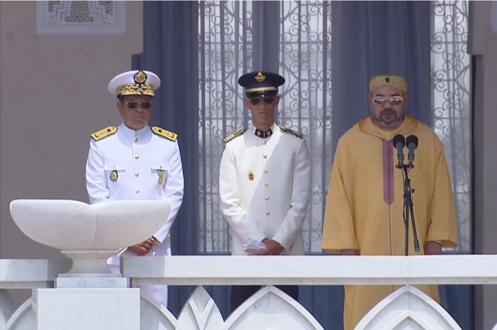 الملك محمد السادس يترأس حفل أداء القسم بساحة مشور القصر الملكي بتطوان 1399110