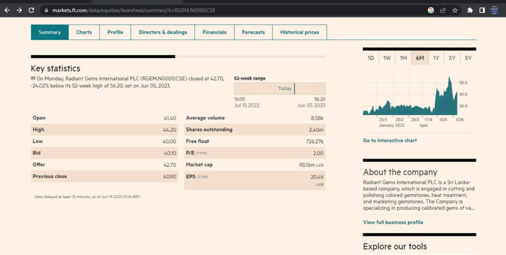 RADIANT GEMS INTERNATIONAL PLC (RGEM.N0000) - Page 10 To_sle10