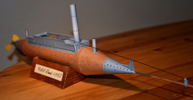 Torpedoboot CSS David von TinPaper 1:32 gebaut von Kubi Dsc_1041