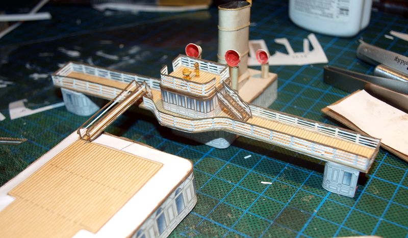 Fertig - "Livadia" russische Zarenjacht, waldenmodels 1:250 gebaut von Kubi P1015921