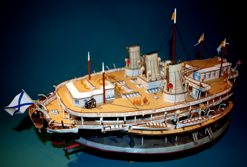 Fertig - "Livadia" russische Zarenjacht, waldenmodels 1:250 gebaut von Kubi - Seite 3 P1016132