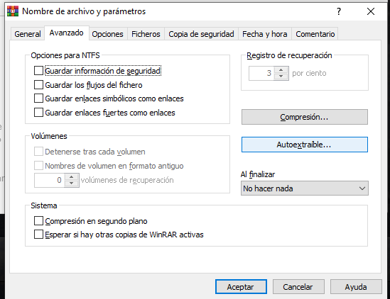 Crear .exe para nuestros mods Paso210