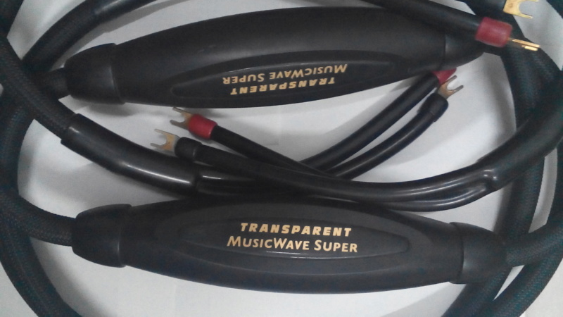 Transparent Audio Music Weave Super Speaker cable  Img_2011