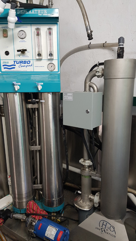 Évaporateur 4x14 au bois et huile et séparateur Separa10