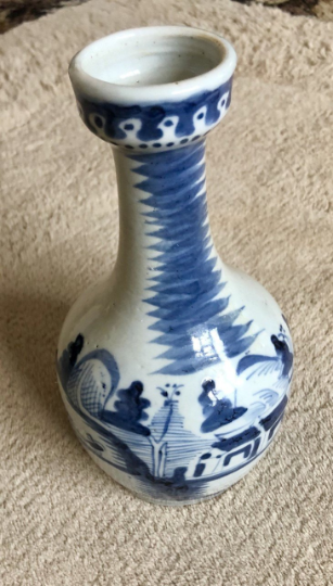 19th century Chinese Blue and White  Blue10