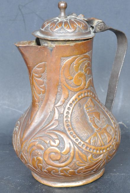 19th century copper jug ( Persian ) ?  C93e6910