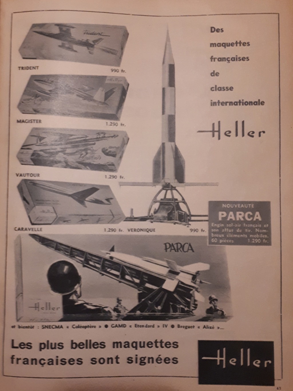 Revue AVIATION MAGAZINE du 1er JUIN 1959, publicité 20200210