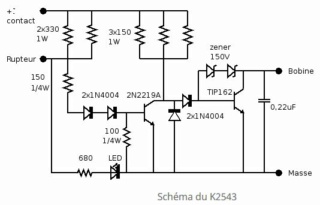 Kit allumage électronique Velleman K2543 sur DTMX modèle 79 Shema_11