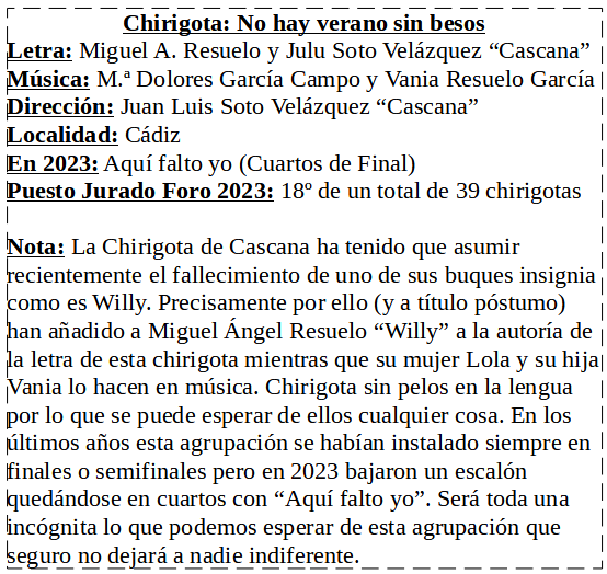 7ª Sesión Preliminares Lunes 15 enero - Página 2 Chirig26