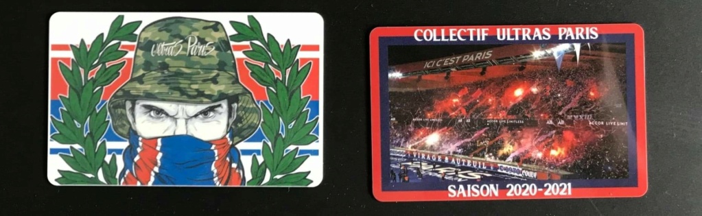 Recherche cartes de membres du Collectif Ultras Paris 2019 et 2020 Receiv12