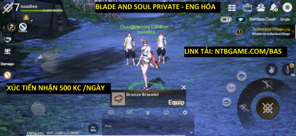 bns mobile eng hóa private server Bns10
