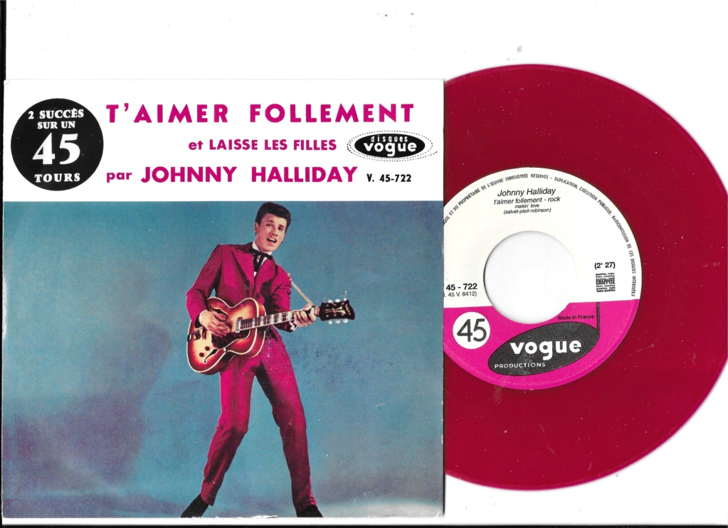 T’aimer follement ( EP 45 TOURS )( TOUTES LES EDITIONS )( 1960 - 2019 ) - Page 4 45_tou10