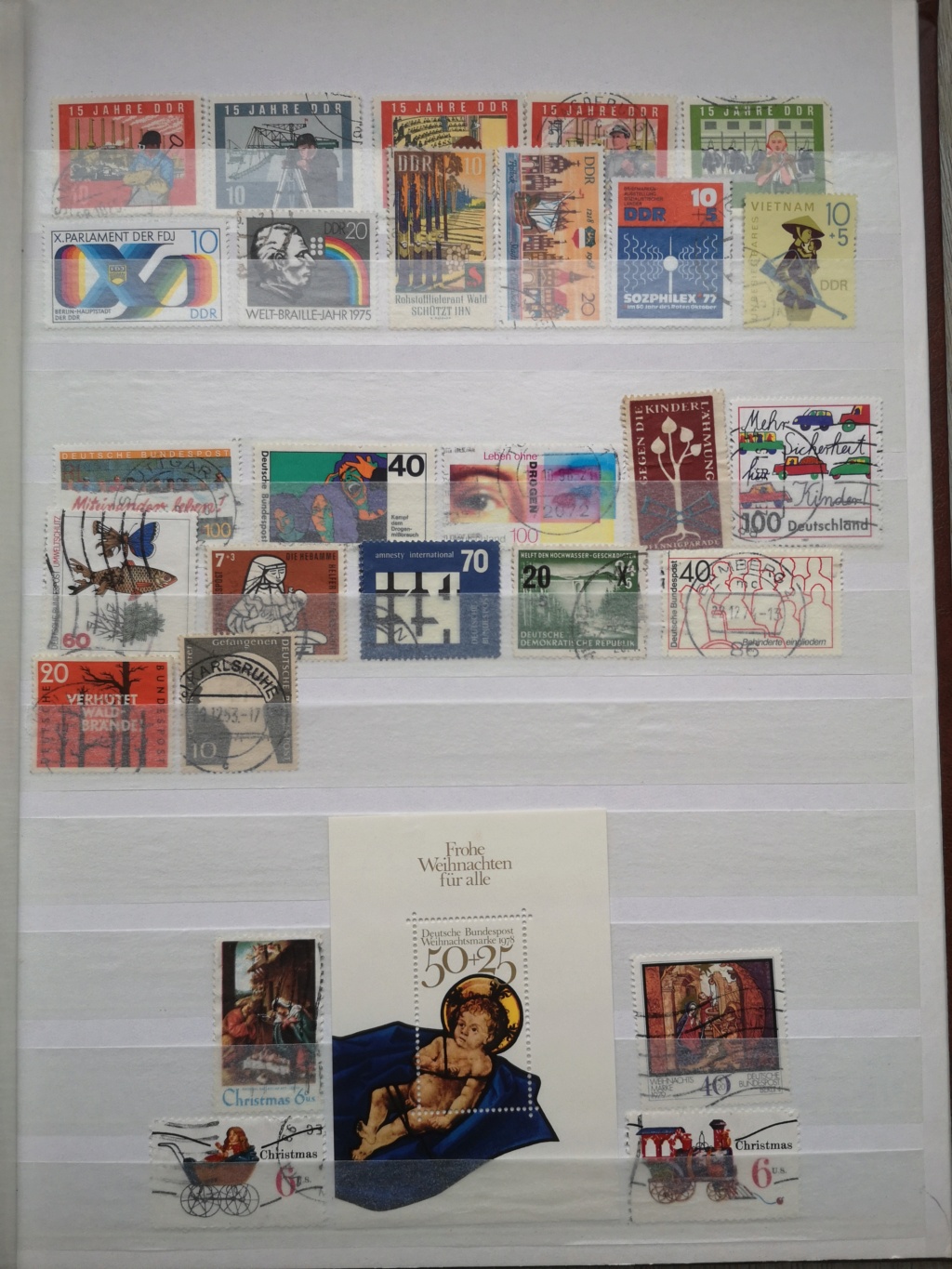 Briefmarken Sammlung  2010