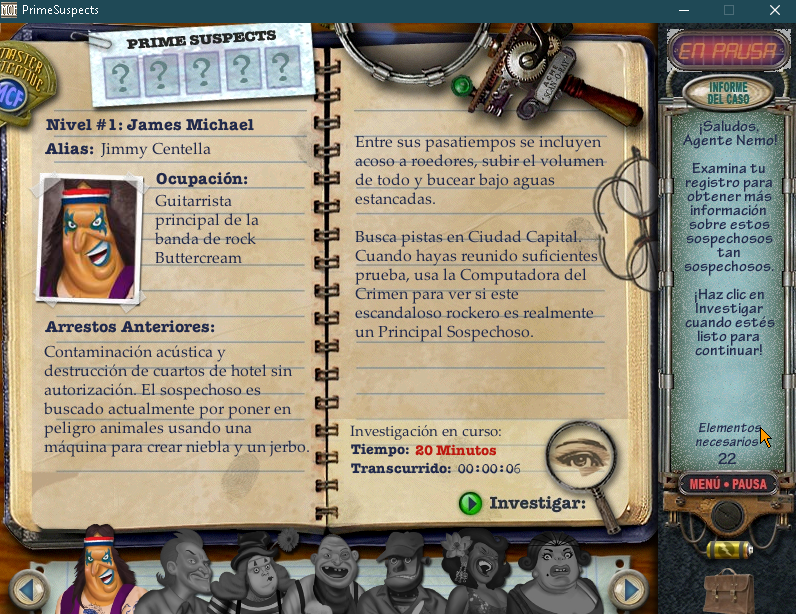 Mystery Case Files: Collection | Texto que no se muestra correctamente 2023-012