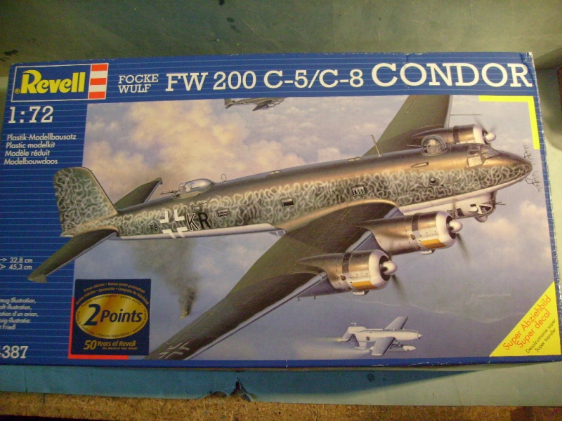 [REVELL] FOCKE WULF Fw 200 c5/c8 CONDOR 1/72ème Réf 04387 S7302952