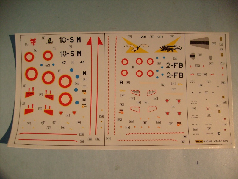 DASSAULT MIRAGE III C & B 1/48ème Réf 80540 S7303121