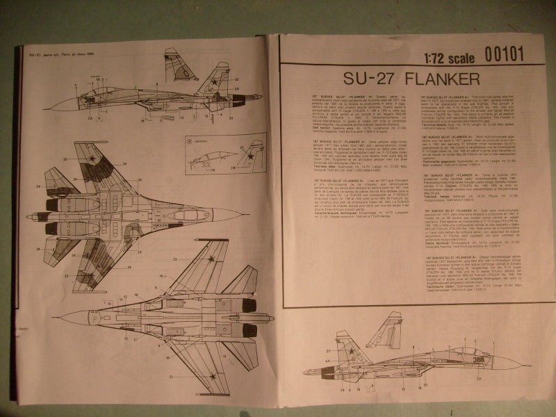 [CC LEE] SOUKHOÏ Su 27 SEA FLANKER & FLANKER B 1/72ème Réf 00102 & 00101 S7303531