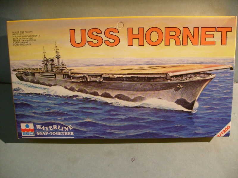 [ESCI] Porte-avions CV 8 USS HORNET 1/1200ème Réf 403 S7304464