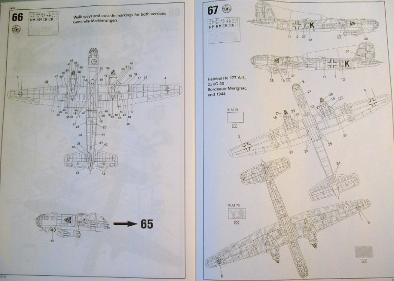 [REVELL] HEINKEL He 177 A-5 & Fritz X 1/72ème Réf 04616 S7307755