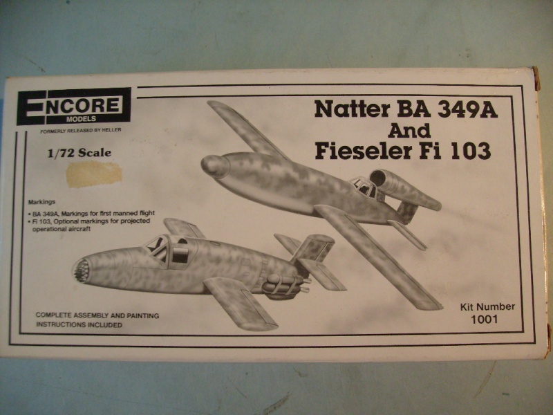 [HELLER] Fieseler Fi103 Reichenberg IV + Bachem Ba349 A Natter 1/72 (VINTAGE) S7308376