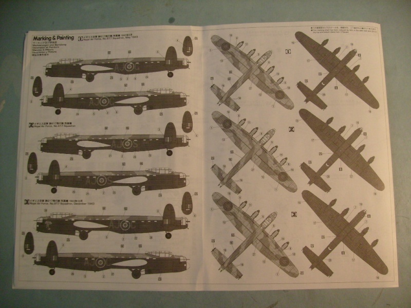 Comparatif AVRO LANCASTER B1 SPECIAL vs AVRO LANCASTER BIII DAM BUSTER 1/72èmeme S7308772