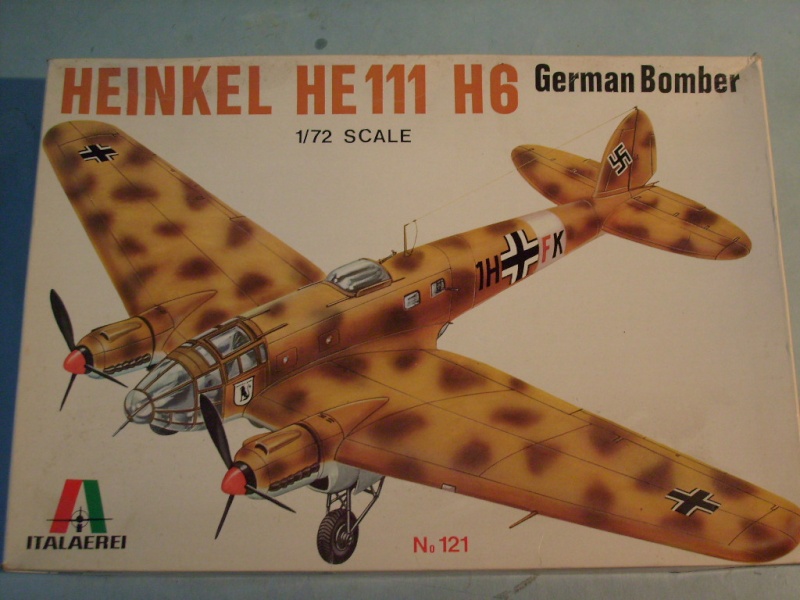[ITALAEREI] HEINKEL He 111 H6 1/72ème Réf 121 S7308833