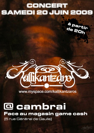 20/06/2009 Kallikantzaros en concert Affich10