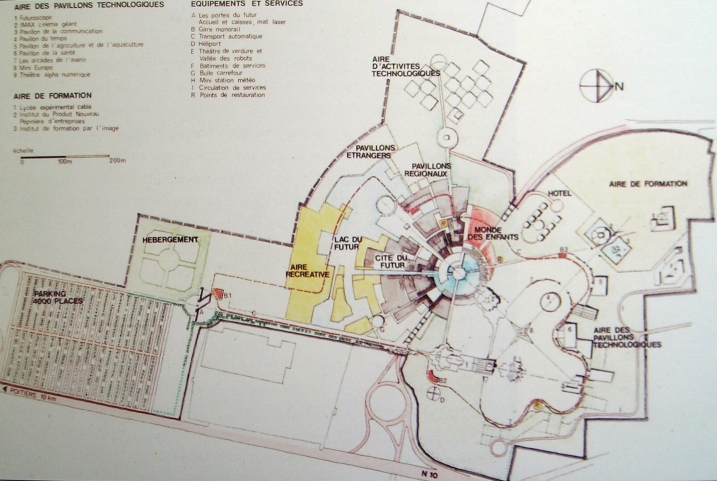 Les projets initiaux du Futuroscope (1983-1987) Masse_11