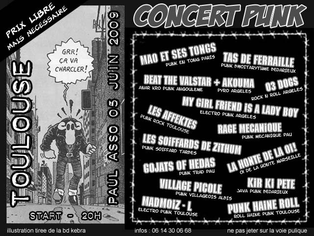 punk - [Toulouse] Concert punk 05/06 au Paul Asso Der_110